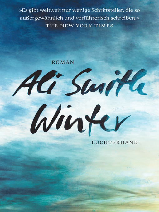 Title details for Winter by Ali Smith - Wait list